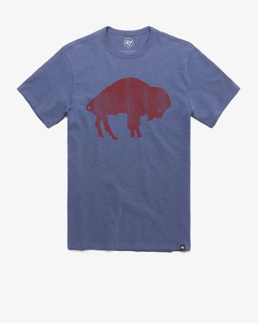 47 Brand Shirts Adult Buffalo Bills '47 Brand Historic Bleacher Blue Grit Vintage Tee
