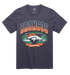 47 Brand Shirts Adult Denver Broncos '47 Brand Navy Arena Fade Franklin T Shirt - Men's