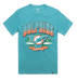 Adult Miami Dolphins '47 Brand Aqua Arena Fade Franklin T Shirt - Men's