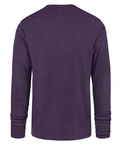 47 Brand Shirts Adult Minnesota Vikings '47 Purple Polished Franklin Long Sleeve Shirt - Men's