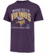 47 Brand Shirts Adult Minnesota Vikings '47 Purple Turned Up Franklin T Shirt - Men's