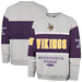 47 Brand Shirts Adult Minnesota Vikings regent purple blockfield maximalist crew