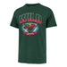 47 Brand Shirts Adult Minnesota Wild '47 Brand Green Arena Fade Franklin T Shirt - Men's