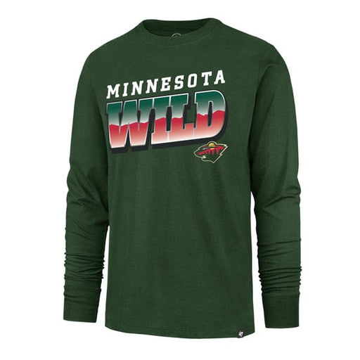47 Brand Shirts Adult Minnesota Wild '47 Green Polished Franklin Long Sleeve Shirt - Men's