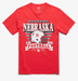 47 Brand Shirts Adult Nebraska Cornhuskers '47 Red Stripe Splash Franklin T Shirt - Men's