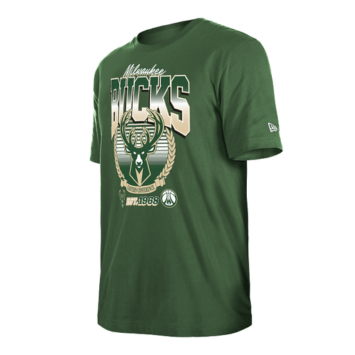Milwaukee Bucks '47 Brand Green Big Name & Logo M2O T Shirt - Men's
