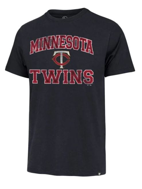 Minnesota Twins '47 Brand Navy All Arch Franklin T Shirt - Men's