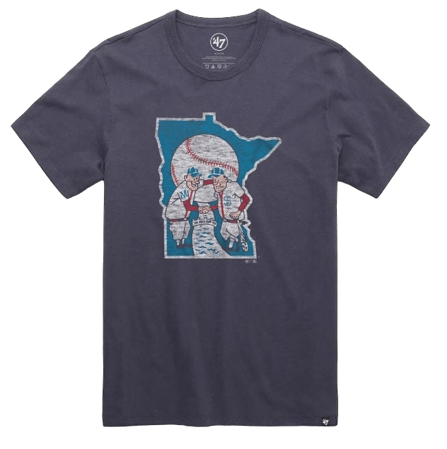 Minnesota Twins '47 Brand Navy Franklin T Shirt - Men's