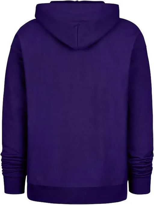 47 Brand Shirts Minnesota Vikings PURPLE CAMPUS STACK ARCHED 47 BRAND HOODIE