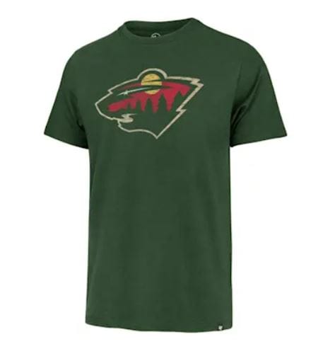 47 Brand Shirts Minnesota Wild '47 Brand Green Franklin T Shirt - Men's
