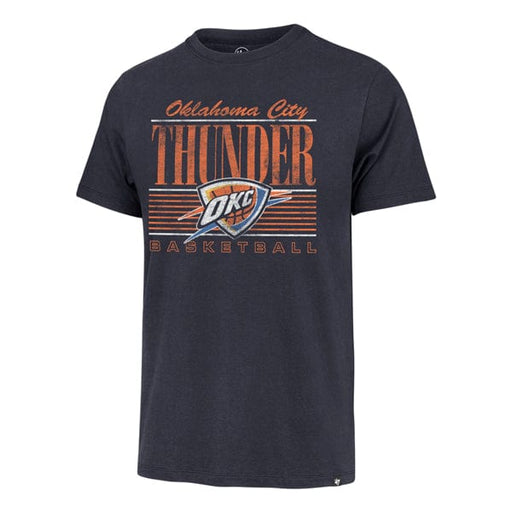 Oklahoma City Thunder '47 Brand Navy Remix Retro Franklin T Shirt - Men's