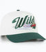 47 Brand Snapback Hat Adult Minnesota Wild '47 Sandstone Enfield Hitch Adjustable Snapback Hat