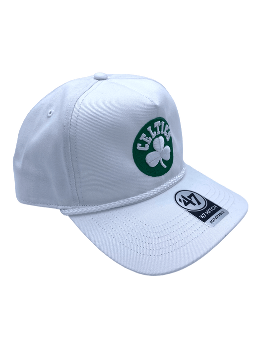 Boston Celtics '47 White Rope Hitch Adjustable Snapback Hat