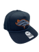 Adult Denver Broncos '47 Black Team Logo Rope Hitch Adjustable Snapback Hat - Men's