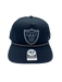 Adult Las Vegas Raiders '47 Black Team Logo Rope Hitch Adjustable Snapback Hat - Men's