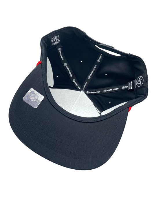 Adult San Francisco 49ers '47 Black Team Logo Rope Hitch Adjustable Snapback Hat - Men's