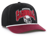 47 Brand Snapback Hat OSFM / Black Arizona Cardinals '47 Palermo Black Adjustable Snapback Hat