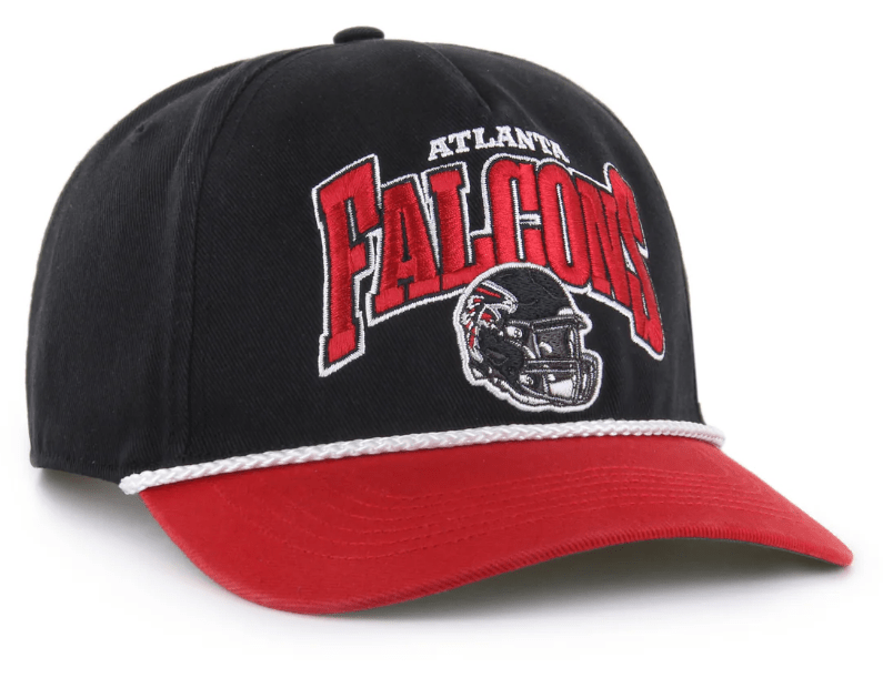 47 Brand Snapback Hat OSFM / Black Atlanta Falcons '47 Palermo Black Adjustable Snapback Hat