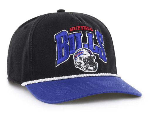 47 Brand Snapback Hat OSFM / Black Buffalo Bills '47 Palermo Black Adjustable Snapback Hat