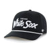 47 Brand Snapback Hat OSFM / Black Chicago White Sox '47 Crosstown Script Hitch Black Adjustable Snapback Hat