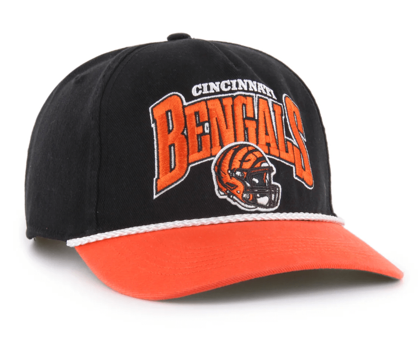 47 Brand Snapback Hat OSFM / Black Cincinnati Bengals '47 Palermo Black Adjustable Snapback Hat