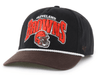 47 Brand Snapback Hat OSFM / Black Cleveland Browns '47 Palermo Black Adjustable Snapback Hat