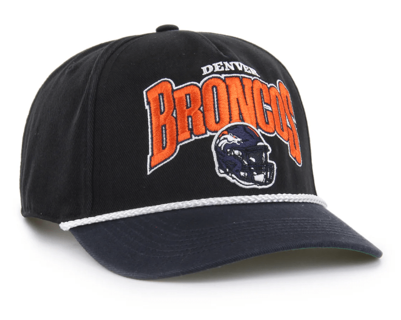 47 Brand Snapback Hat OSFM / Black Denver Broncos '47 Palermo Black Adjustable Snapback Hat