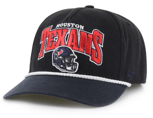 47 Brand Snapback Hat OSFM / Black Houston Texans '47 Palermo Black Adjustable Snapback Hat