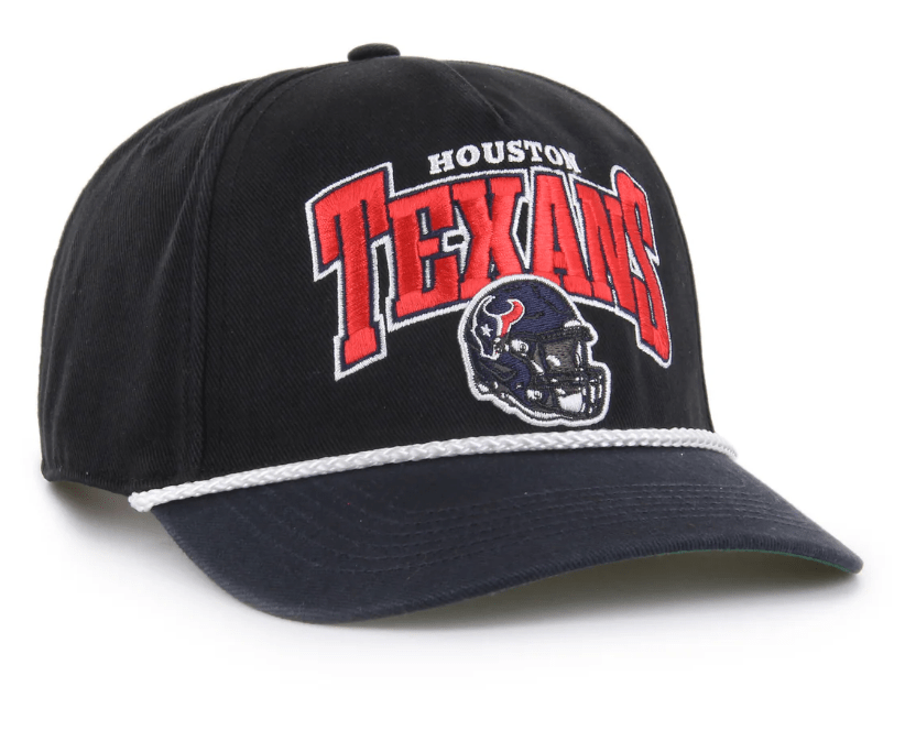 47 Brand Snapback Hat OSFM / Black Houston Texans '47 Palermo Black Adjustable Snapback Hat