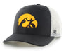 47 Brand Snapback Hat OSFM / Black Iowa Hawkeyes '47 Black Team Trucker Adjustable Snapback Hat