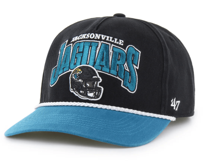 47 Brand Snapback Hat OSFM / Black Jacksonville Jaguars '47 Palermo Black Adjustable Snapback Hat