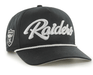 47 Brand Snapback Hat OSFM / Black Las Vegas Raiders '47 Overhand Hitch Black Adjustable Snapback Hat