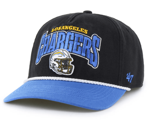 47 Brand Snapback Hat OSFM / Black Los Angeles Chargers '47 Palermo Black Adjustable Snapback Hat