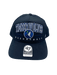 47 Brand Snapback Hat OSFM / Black Minnesota Timberwolves '47 Black Roscoe Hitch Adjustable Snapback Hat