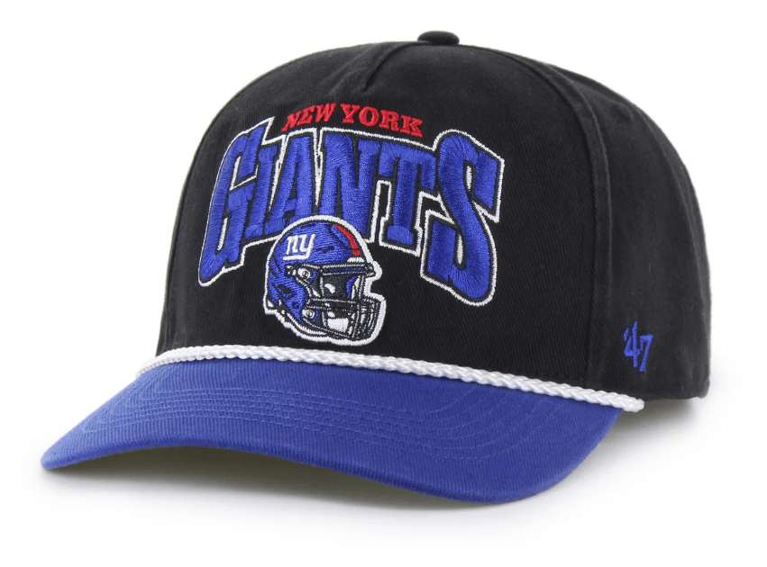 47 Brand Snapback Hat OSFM / Black New York Giants '47 Palermo Black Adjustable Snapback Hat