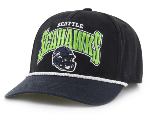 47 Brand Snapback Hat OSFM / Black Seattle Seahawks '47 Palermo Black Adjustable Snapback Hat