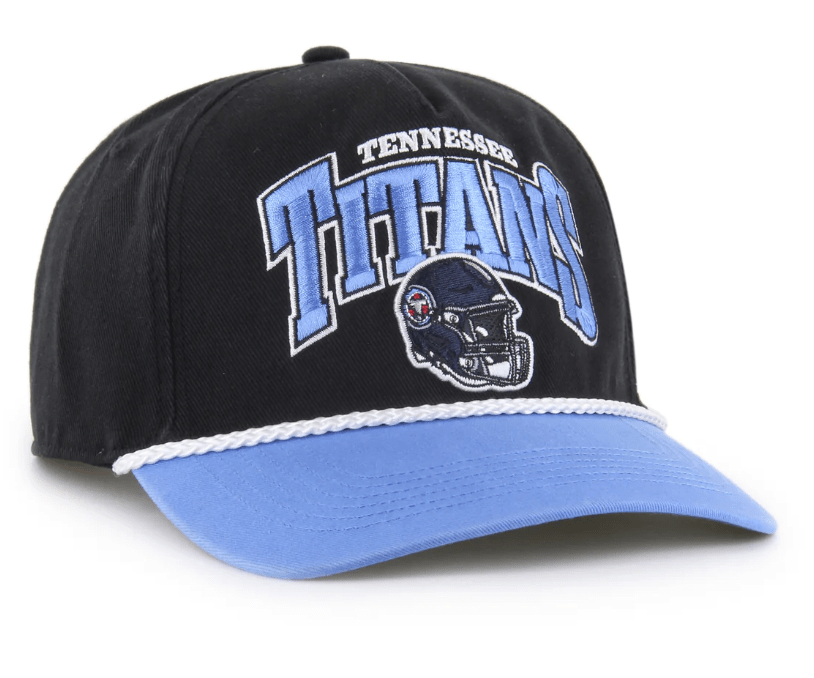 47 Brand Snapback Hat OSFM / Black Tennessee Titans '47 Palermo Black Adjustable Snapback Hat