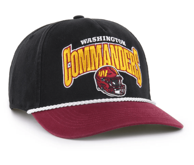 47 Brand Snapback Hat OSFM / Black Washington Commanders '47 Palermo Black Adjustable Snapback Hat