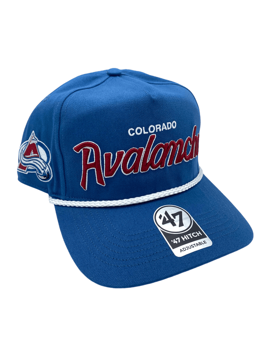 47 Brand Snapback Hat OSFM / Blu Colorado Avalanche '47 Crosstown Script Hitch Blue Adjustable Snapback Hat