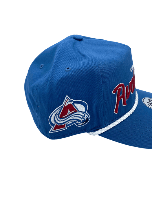 47 Brand Snapback Hat OSFM / Blu Colorado Avalanche '47 Crosstown Script Hitch Blue Adjustable Snapback Hat