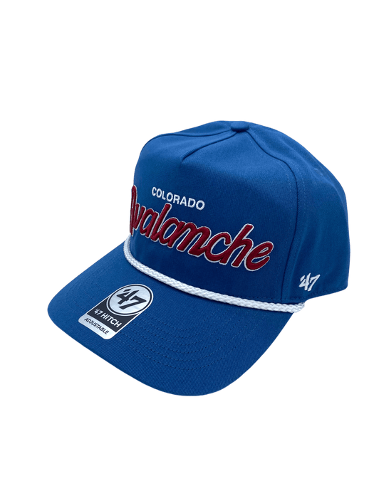 47 Brand Snapback Hat OSFM / Blu Colorado Avalanche '47 Crosstown Script Hitch Blue Adjustable Snapback Hat