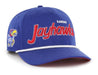 47 Brand Snapback Hat OSFM / Blue Kansas Jayhawks '47 Crosstown Script Hitch Blue Adjustable Snapback Hat