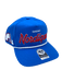 47 Brand Snapback Hat OSFM / Blue Quebec Nordiques '47 Crosstown Script Hitch Blue Adjustable Snapback Hat