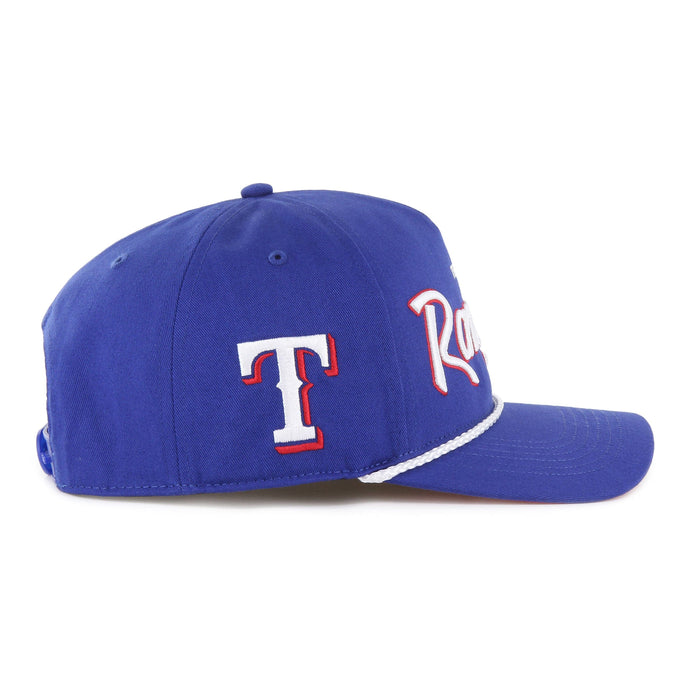 47 Brand Snapback Hat OSFM / Blue Texas Rangers '47 Crosstown Script Hitch Blue Adjustable Snapback Hat