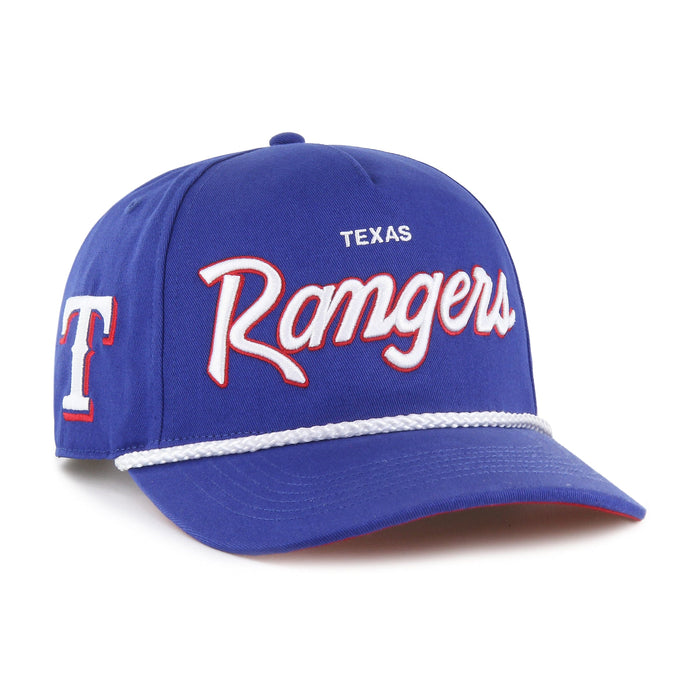 47 Brand Snapback Hat OSFM / Blue Texas Rangers '47 Crosstown Script Hitch Blue Adjustable Snapback Hat