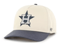 Adult Houston Astros '47 Natural 2 Tone Logo Hitch Adjustable Snapback Hat - Men's