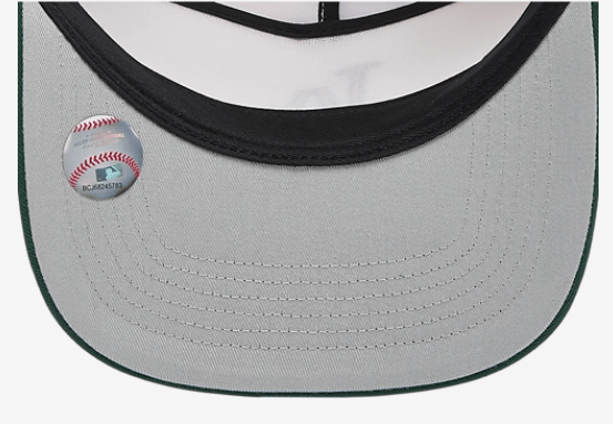 Adult Los Angeles Dodgers '47 Natural Cream/Green 2 Tone Logo Hitch Adjustable Snapback Hat - Men's