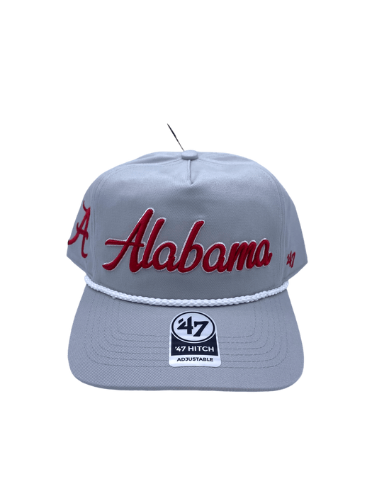 47 Brand Snapback Hat OSFM / Gray Alabama Crimson Tide '47 Overhand Hitch Gray Adjustable Snapback Hat