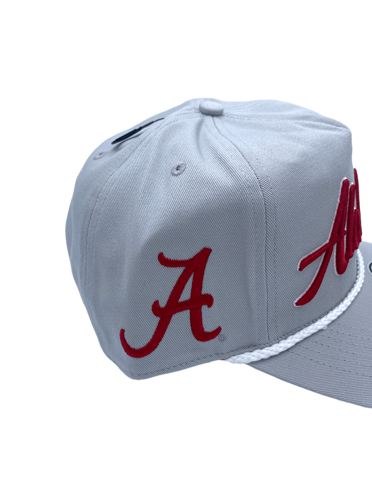 47 Brand Snapback Hat OSFM / Gray Alabama Crimson Tide '47 Overhand Hitch Gray Adjustable Snapback Hat