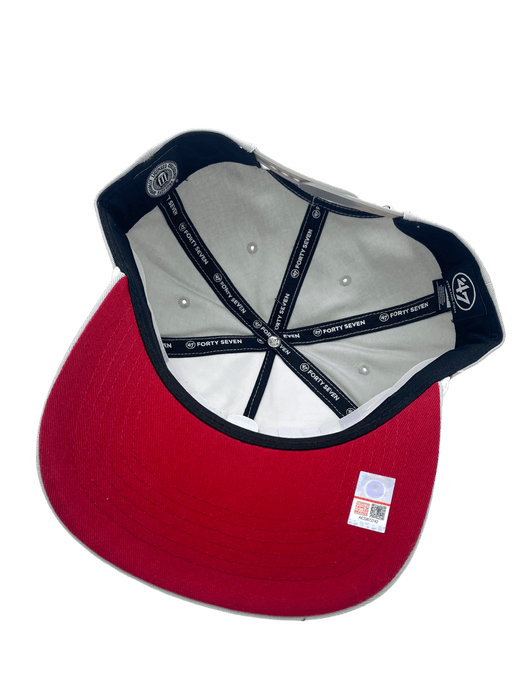 47 Brand Snapback Hat OSFM / Gray Alabama Crimson Tide '47 Overhand Hitch Gray Adjustable Snapback Hat